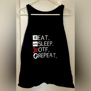 2 Orange Theory Women’s Relaxed Jersey Tanks Size Medium Excellent Condition!